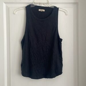 Madewell Black Tank Top